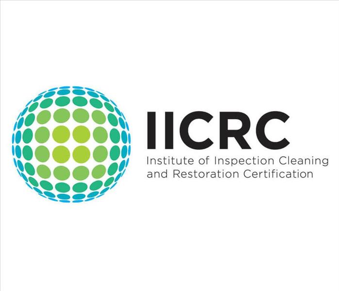 Logo for the Institute of Inspection Cleaning and Restoration Certification (IICRC).
